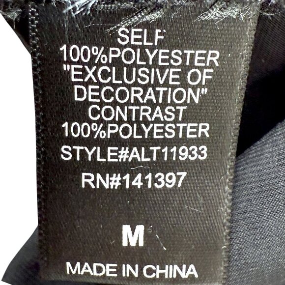 ASTR Sequin Top Medium Camisole Gold Black Silver Sleeveless Cami Zigzag Tank - Picture 9 of 10